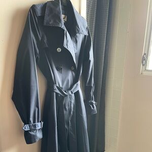 NWOT Michael Kors Navy Blue Trench Coat raincoat